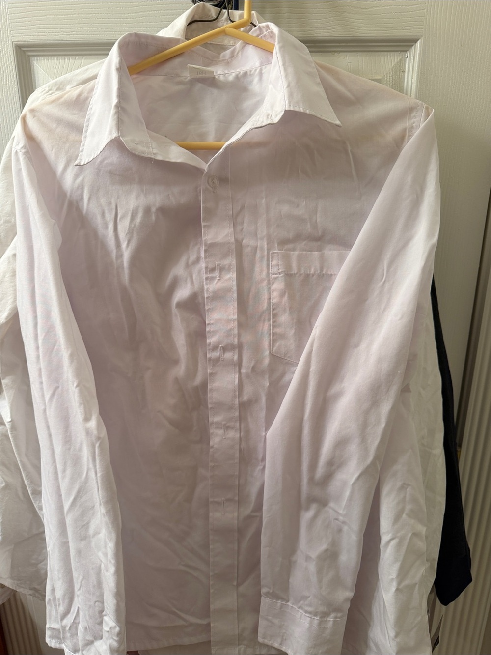 Classic Boys size 16H White Dress Shirt - Long Sleeve